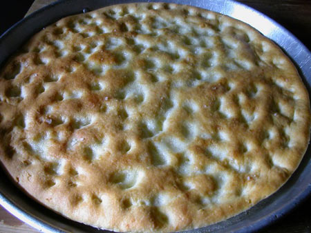Focaccia fatta in casa